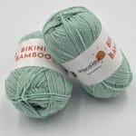 Мятная эластичная пряжа Tropical Lane Bikini Bamboo для купальников