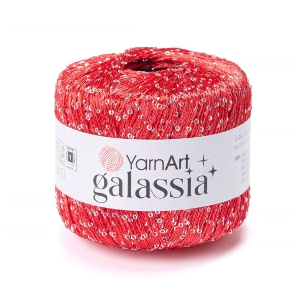 YarnArt GALASSIA siūlai su žvyneliais, spalva 5801