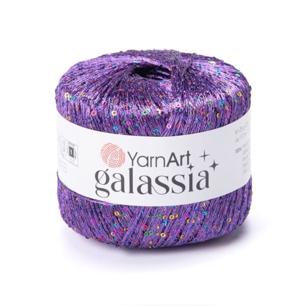 YarnArt GALASSIA siūlai su žvyneliais, spalva 5803