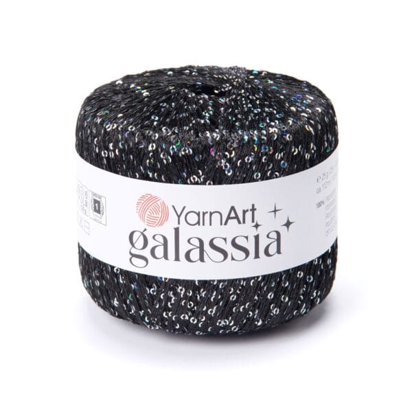 YarnArt GALASSIA siūlai su žvyneliais, spalva 5805