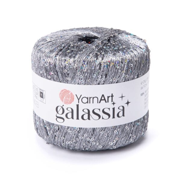 YarnArt GALASSIA siūlai su žvyneliais, spalva 5807