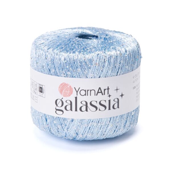 YarnArt GALASSIA siūlai su žvyneliais, spalva 5810