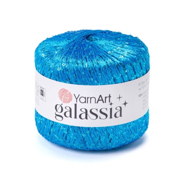 YarnArt GALASSIA siūlai su žvyneliais, spalva 5813