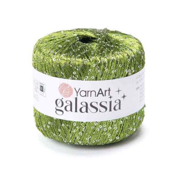 YarnArt GALASSIA siūlai su žvyneliais, spalva 5816