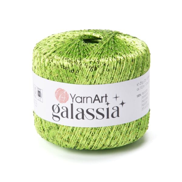 YarnArt GALASSIA siūlai su žvyneliais, spalva 5817
