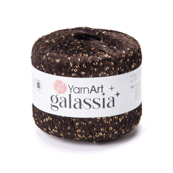 YarnArt GALASSIA siūlai su žvyneliais, spalva 5819