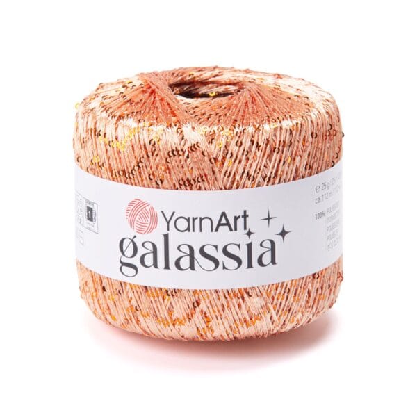 YarnArt GALASSIA siūlai su žvyneliais, spalva 5821