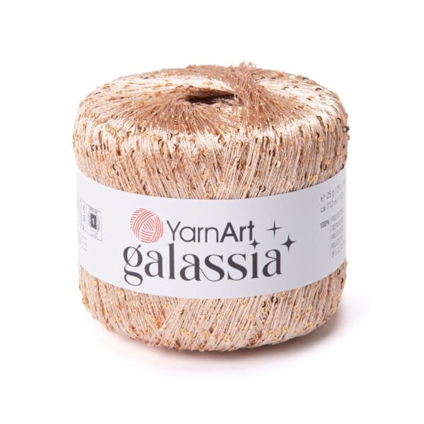 YarnArt GALASSIA siūlai su žvyneliais, spalva 5822