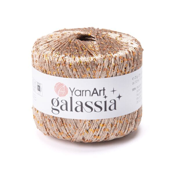 YarnArt GALASSIA siūlai su žvyneliais, spalva 5823