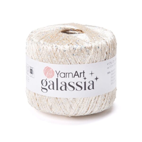 YarnArt GALASSIA siūlai su žvyneliais, spalva 5824