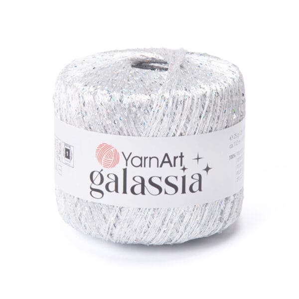 YarnArt GALASSIA siūlai su žvyneliais, spalva 5826