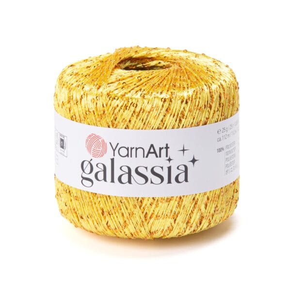 YarnArt GALASSIA siūlai su žvyneliais, spalva 5828