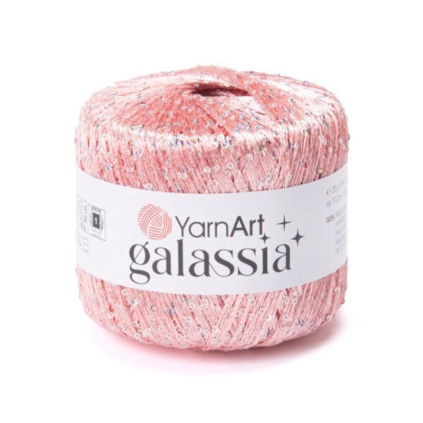 YarnArt GALASSIA siūlai su žvyneliais, spalva 5829