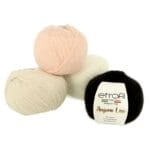 Etrofil ANGORA LUX angoros siūlų tekstūra