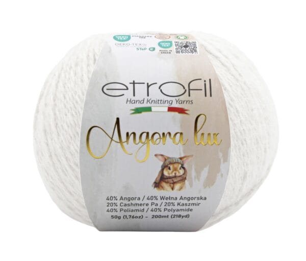 Etrofil ANGORA LUX siūlai su angora, spalva 70105