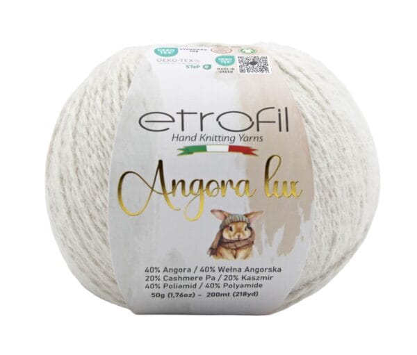Etrofil ANGORA LUX siūlai su angora, spalva 70106