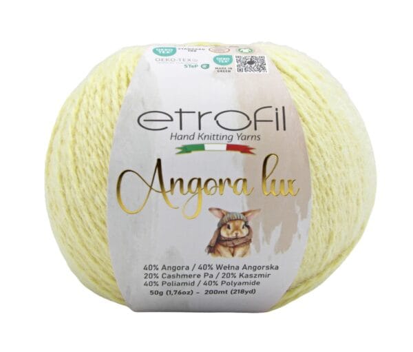 Etrofil ANGORA LUX siūlai su angora, spalva 70227
