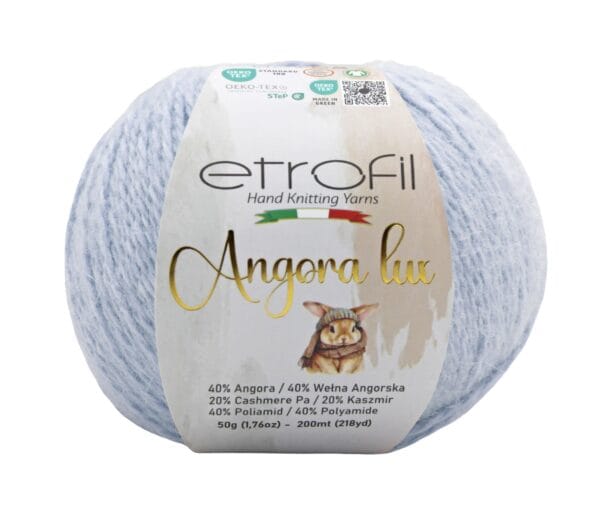 Etrofil ANGORA LUX siūlai su angora, spalva 70540