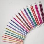 KnitPro ZING aliumininiai ilgi tiesūs virbalai
