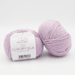 Laines du Nord Luxury Silk juostelės struktūros siūlai