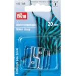 Prym skaidri plastikinė sagtis maudymosi kostiumėliams, 20 mm