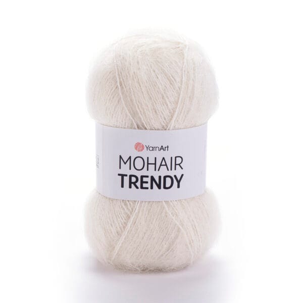 YarnArt Mohair Trendy moheros ir akrilo siūlai, spalva 1003