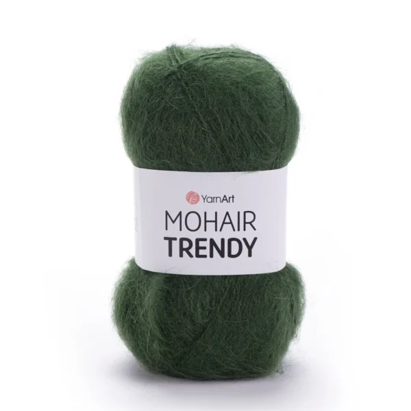 YarnArt Mohair Trendy moheros ir akrilo siūlai, spalva 111