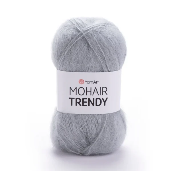 YarnArt Mohair Trendy moheros ir akrilo siūlai, spalva 113