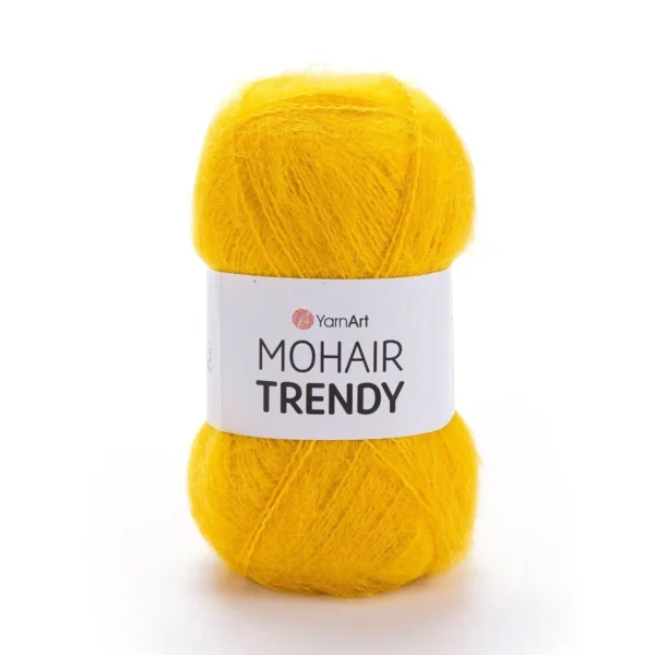 YarnArt Mohair Trendy moheros ir akrilo siūlai, spalva 136