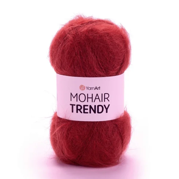 YarnArt Mohair Trendy moheros ir akrilo siūlai, spalva 141
