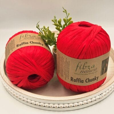 Fibra Natura RAFFIA CHUNKY (100 % celiuliozės viskozė)