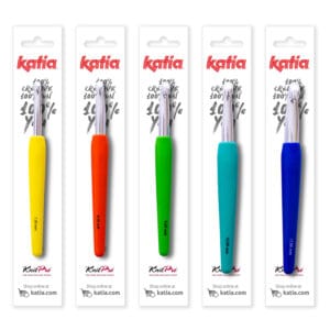 Katia liela izmēra ergonomiska tamboradata (9–12 mm)