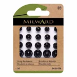 Milward mustad pealeõmmeldavad trukid, 6–11 mm