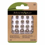Milward hõbedased pealeõmmeldavad trukid, 6–11 mm
