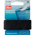 Чёрная эластичная лента Prym Standard Elastic, 25 мм × 1 м — изображение 1