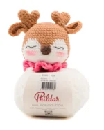 Phildar ROUDOUDOU yarn for a baby comforter toy
