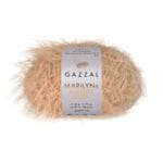 Gazzal MARILYN & MERINOS LUREX pūkaina dzija, krāsa 8283