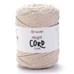 YarnArt MACRAME CORD 5 mm bēša makramē aukla, krāsa 753